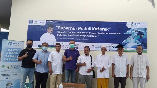 Bakti Sosial Operasi Katarak dengan Lensa Intraokular HALAL
