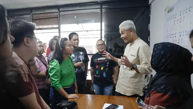 Bakal calon presiden (Bacapres) Ganjar Pranowo temu kangen dengan disabilitas di Jakarta Timur (Istimewa)