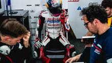 Pembalap Indonesia yang mentas di Moto3 2026, Veda Ega Pratama. (Honda Team Asia)