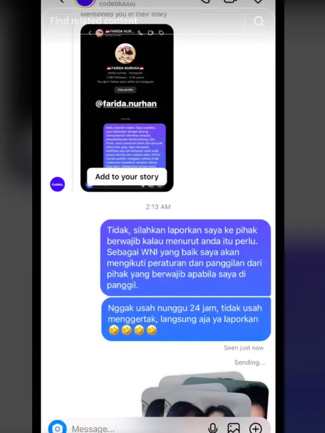 Codeblu Somasi Farida Nurhan Buntut Perkara Review Makanan Warung Nyak Kopsah