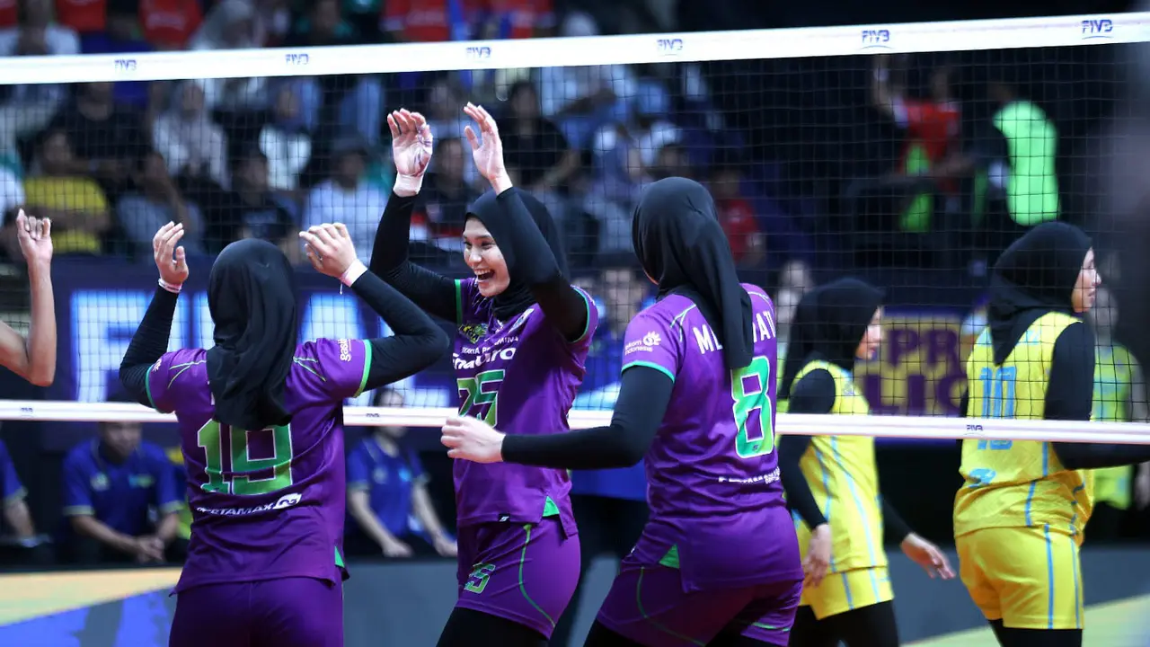 Foto: Jakarta Pertamina Enduro Selangkah Lagi ke Final, Butuh Satu Kemenangan di Final Four Proliga 2026