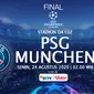 PSG vs Bayern Munchen di final Liga Champions. (Liputan6.com/Abdillah)