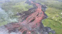 Lava di Gunung Kilauea. (USGS)