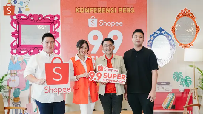 Ruben Onsu & Sarwendah Bagikan Kisah Indah Keharmonisan Keluarga dalam Kemeriahan Shopee 9.9 Super Shopping Day