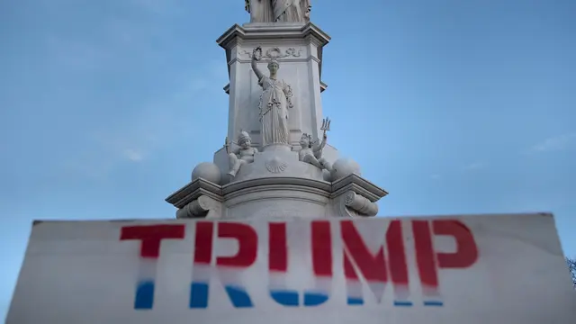 Situasi Capitol Hill usai penyerbuan pendukung Donald Trump