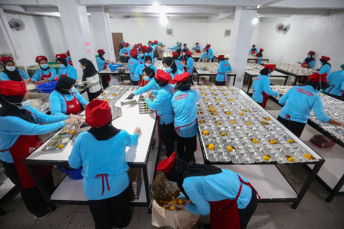 Dapur Makan Bergizi Gratis di Depok