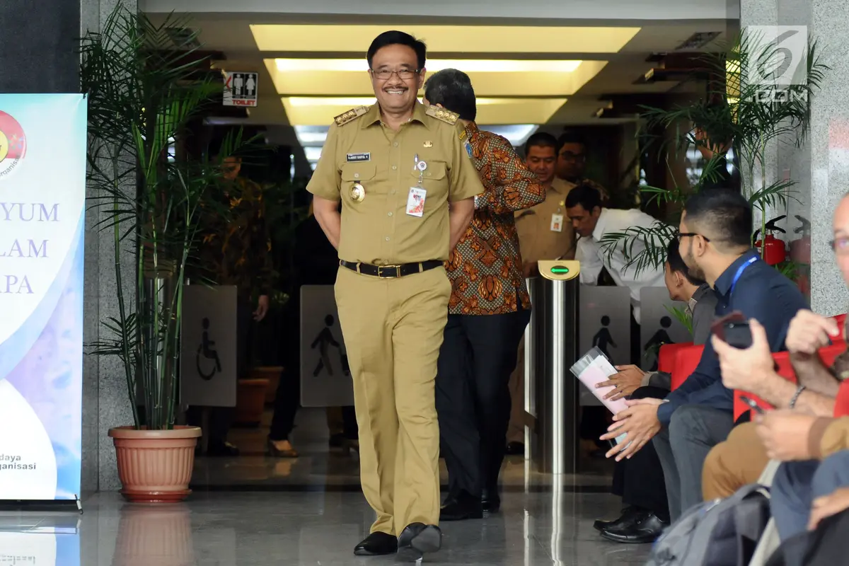 Bahas Pajak dan Retribusi DKI, Djarot Datangi KPK