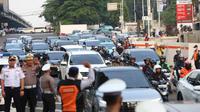 Pemprov DKI buka jalur gratis di Tol Fatmawati (Kapanlagi.com/Budi Santoso)