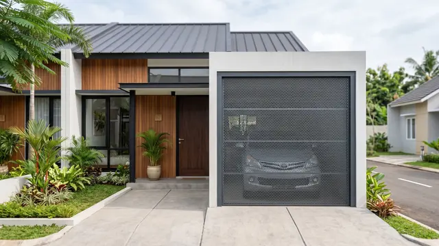 Pintu Garasi Minimalis untuk Rumah Kecil