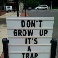 Lihat ini, kamu pasti nyesel beranjak dewasa.