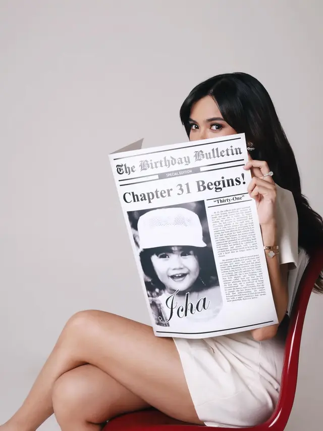 Audi Marissa saat Ulang Tahun ke-31 pakai mini dress. [@audimarissa]