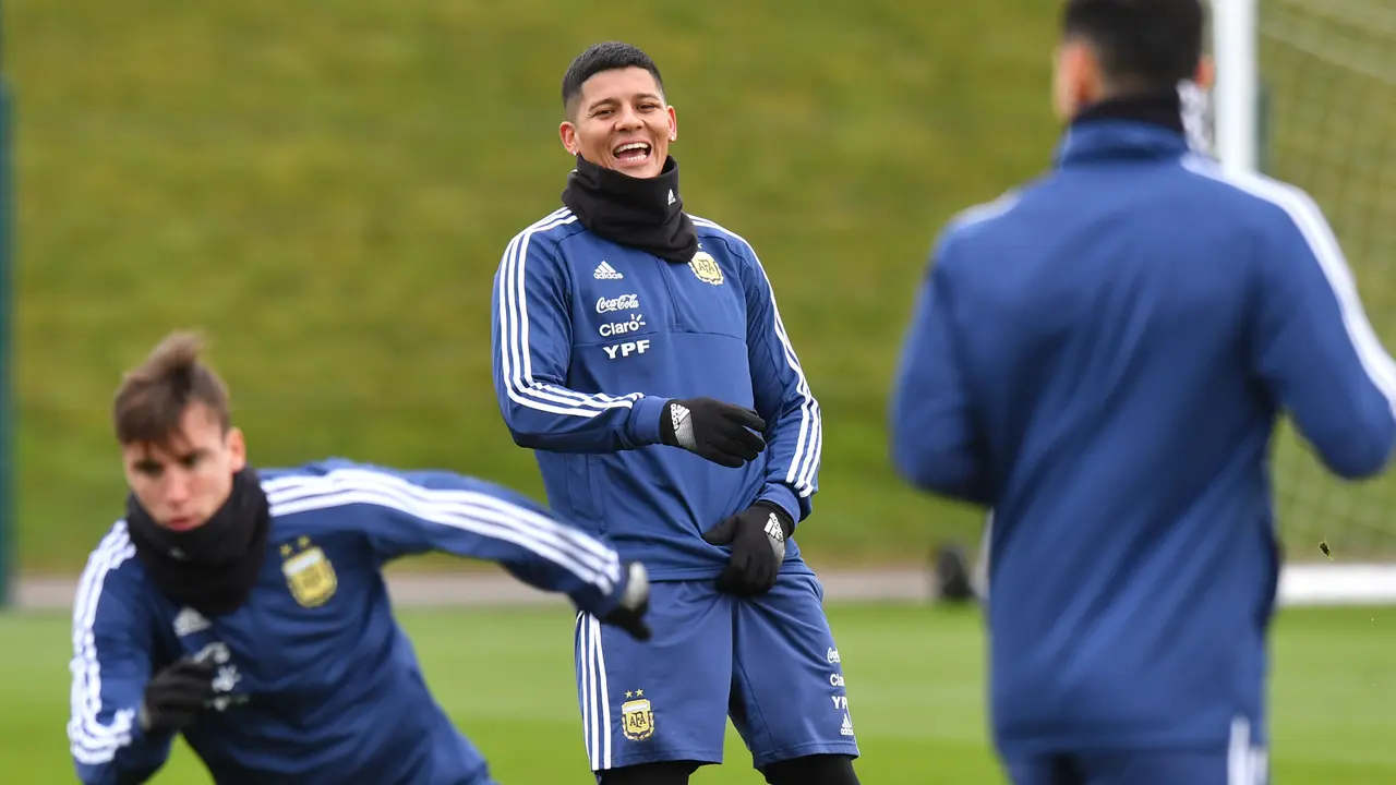 Lionel Messi, Latihan Timnas Argentina