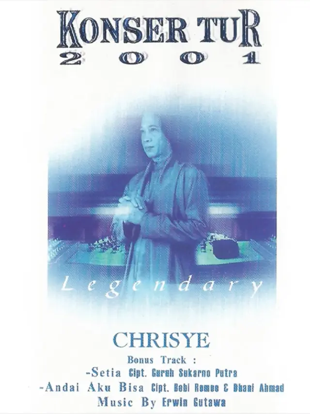 Album Konser Tur 2001 dari Chrisye. (Foto: Dok. Musica Studios)