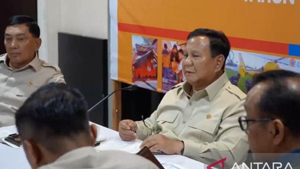 Prabowo Ingatkan Pejabat: Korupsi di Tengah Bencana Sumatra Akan Ditindak Tegas