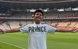 Prince Poetiray Dikabari Nyanyi di Final Indonesia vs Thailand, Langsung Loncat-loncat