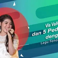 Berikut ini Via Vallen dan 5 pedangdut yang memiliki lagu yang fenomenal. (Foto: Bambang E. Ros/Bintang.com, Desain: Nurman Abdul Hakim/Bintang.com)