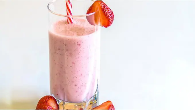 Milkshake strawberry/copyright unsplash.com