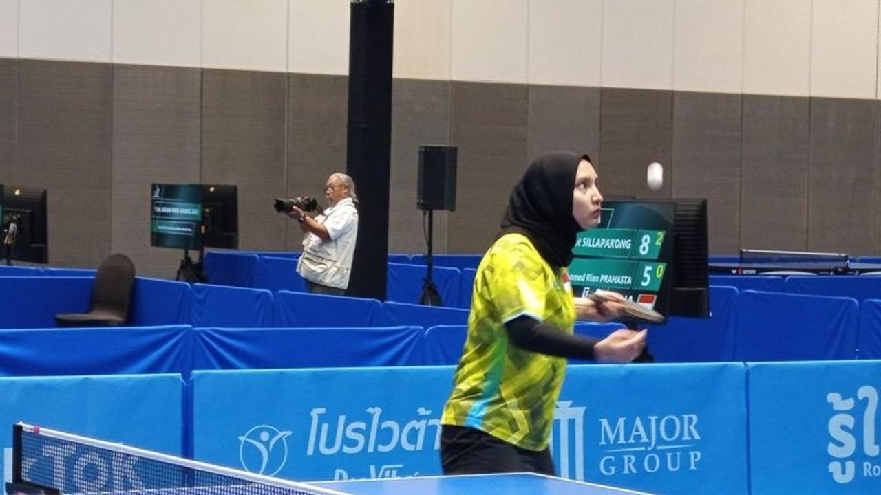 Sella Dwi Radayana Raih Perak di Final Para Tenis Meja APG 2025 Thailand