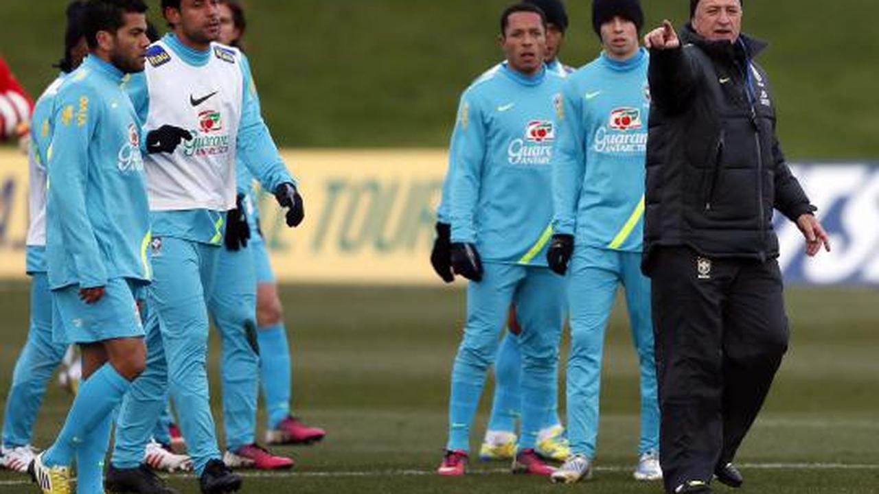 Persiapan tim 'Samba' menghadapi Timnas Inggris
