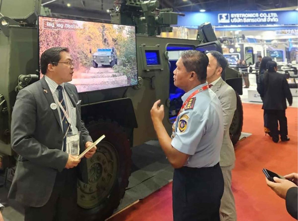 FOTO: Pangkoopsudnas Tinjau Teknologi Pertahanan Terbaru di Defence & Security Exhibition 2025 Thailand