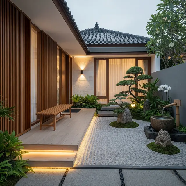 Desain Area Depan Rumah Ala Jepang