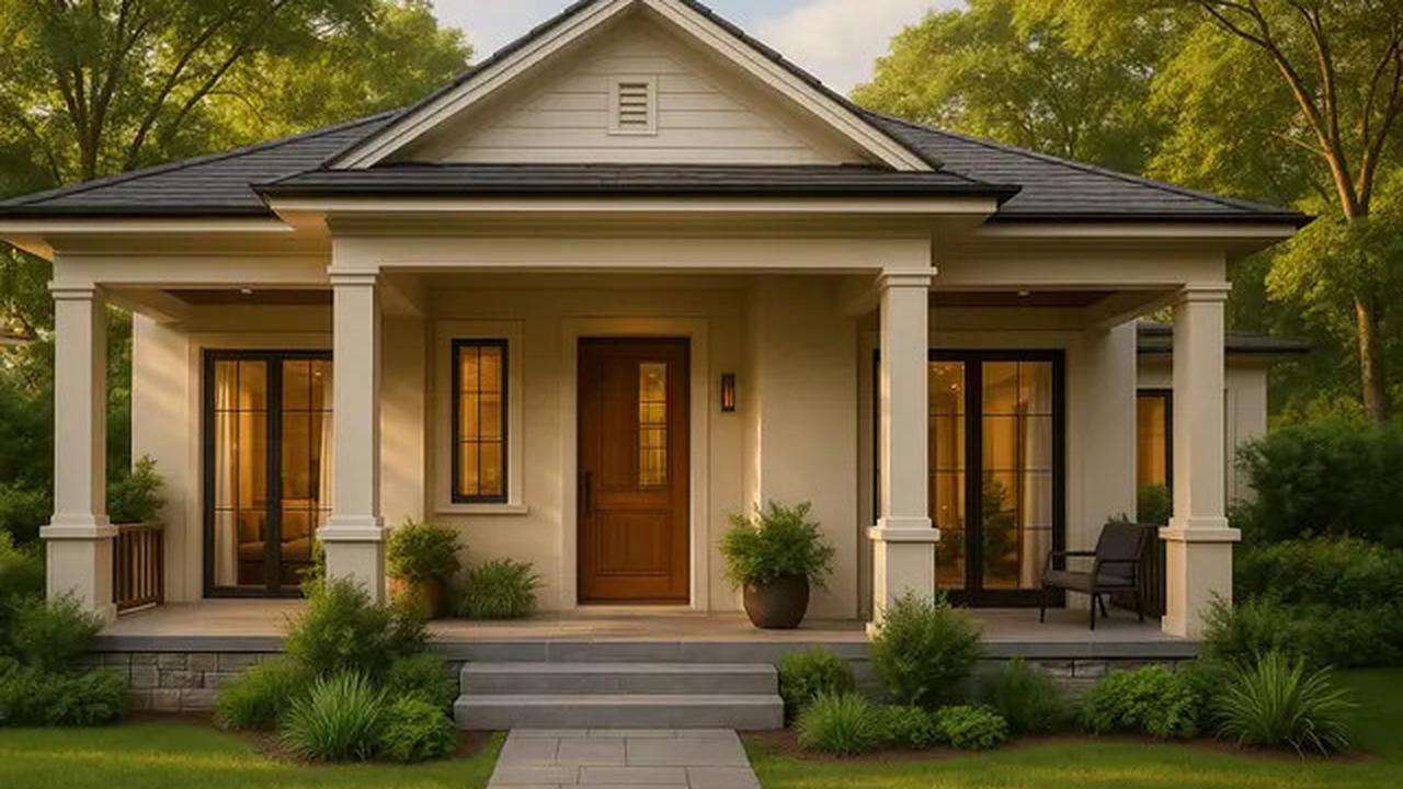 7 Model Rumah Sederhana Berdesain Mewah dengan 3 Kamar Tidur