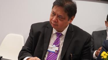Menteri Koordinator Bidang Perekonomian Airlangga Hartarto dalam jamuan makan malam bertema “A Digital ASEAN for All” World Economic Forum Annual Meeting (WEFAM) 2022. (Dok Kemenko Perekonomian)