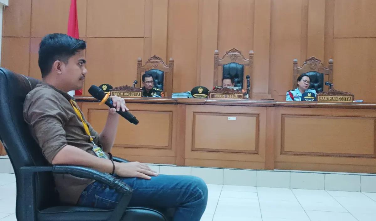 Harapan itu diungkapkan Fauziah setelah Oditur Militer Letkol (Kum) Tavip bertanya kepadanya terkait harapan terhadap para terdakwa.