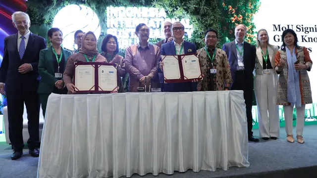 Menko Marves, Luhut B. Pandjaitan dalam Sesi Tematik Indonesia International Sustainability Forum (ISF) 2024 di Jakarta, Jumat (6/9/2024). (Foto: Istimewa)
