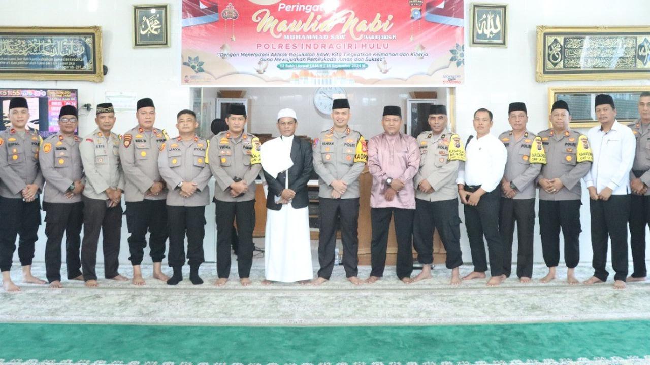 Polres Bengkalis Gelar Maulid Nabi