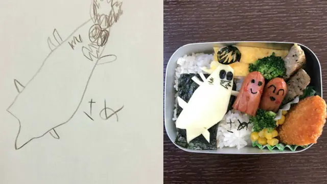 Bento karya Takafumi Ozeki demi anak yang disayangi.
