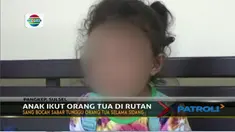 Ibu dan hampir anggota keluarga lainnya masuk penjara, seorang anak berusia 5 tahun ini terpaksa ikut tinggal di rutan.