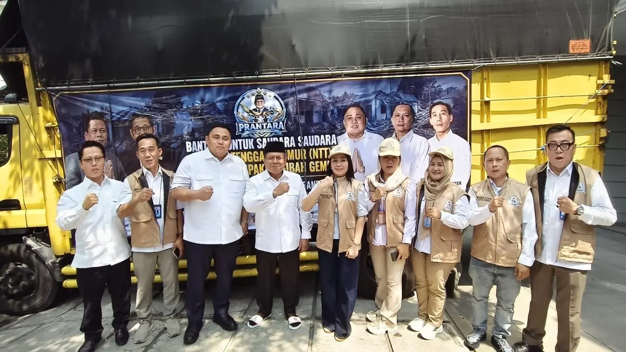 Bantuan diberangkatkan dari Jakarta menuju wilayah terdampak bencana di NTT, Selasa (25/8) (Istimewa)