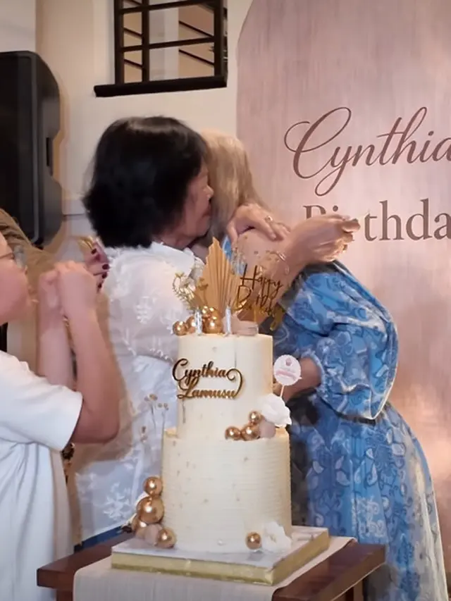 Dekorasi Acara Ultah Cynthia Lamusu ke-48 (Foto: Instagram @cynthia_lamusu)