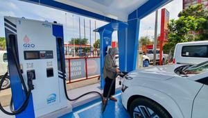 PLN memastikan SPKLU siap melayani dan memudahkan untuk masyarakat menggunakan mobil listrik selama periode mudik Lebaran 2023. (Dok PLN)
