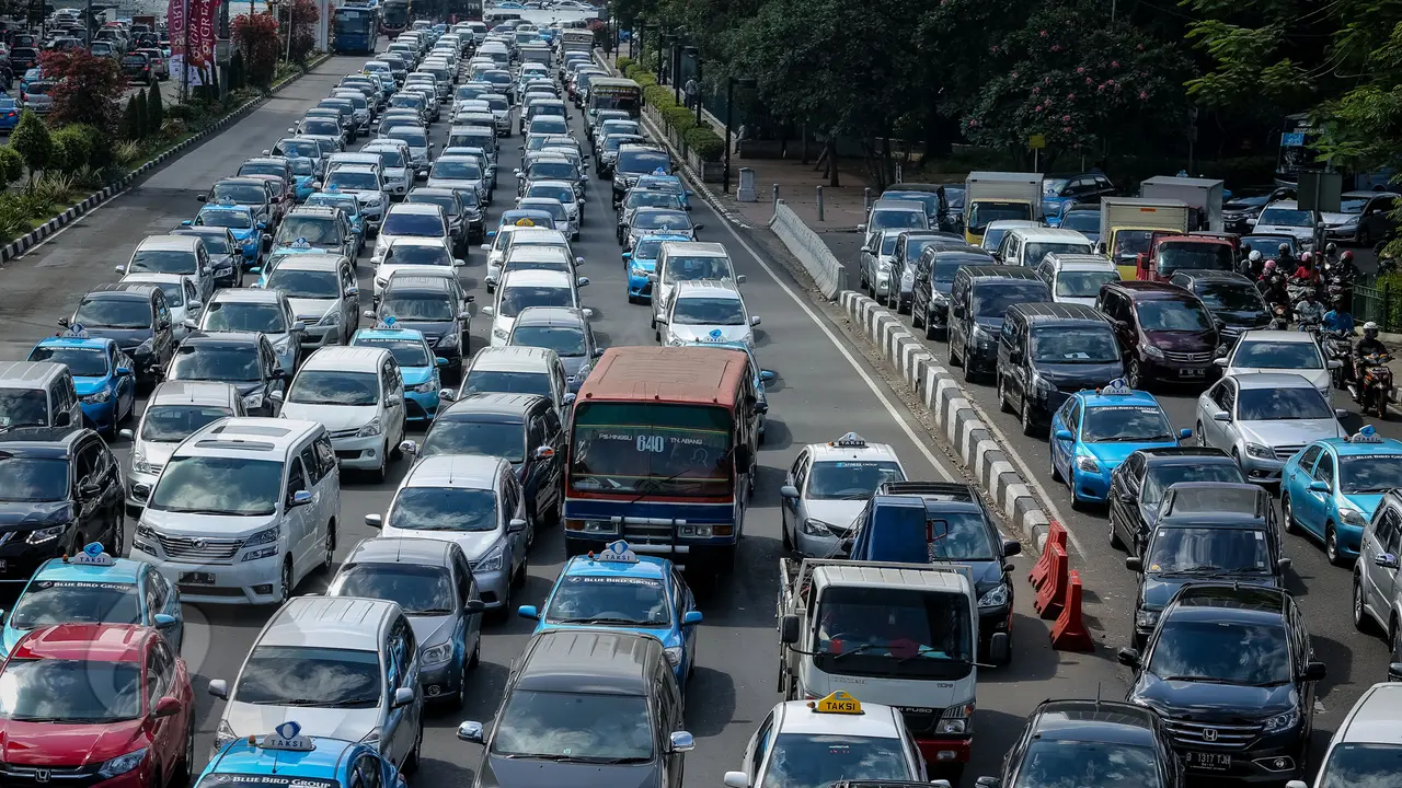 Gawat! Kecepatan Berkendara di Jakarta Hanya 5 Km/jam