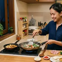 Menu Makan Malam Simpel Kurang dari 20 Menit (AI Generated)