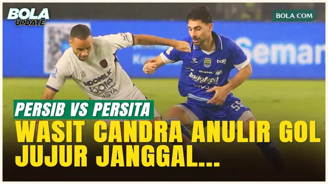 Respons Persita Tangerang usai Wasit Candra Anulir Gol ke Gawang Persib: Jujur Janggal!