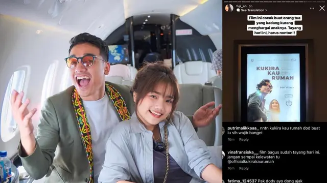 Fuji dan Fadly Faisal adik Bibi Andriansyah. (Foto: Instagram @fuji_an)