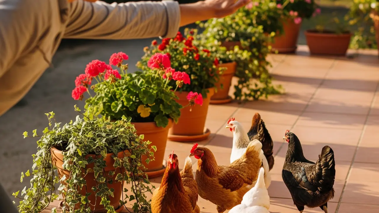 Cara Alami Mengusir Ayam agar Tidak Masuk ke Teras dan Mencakar Tanaman