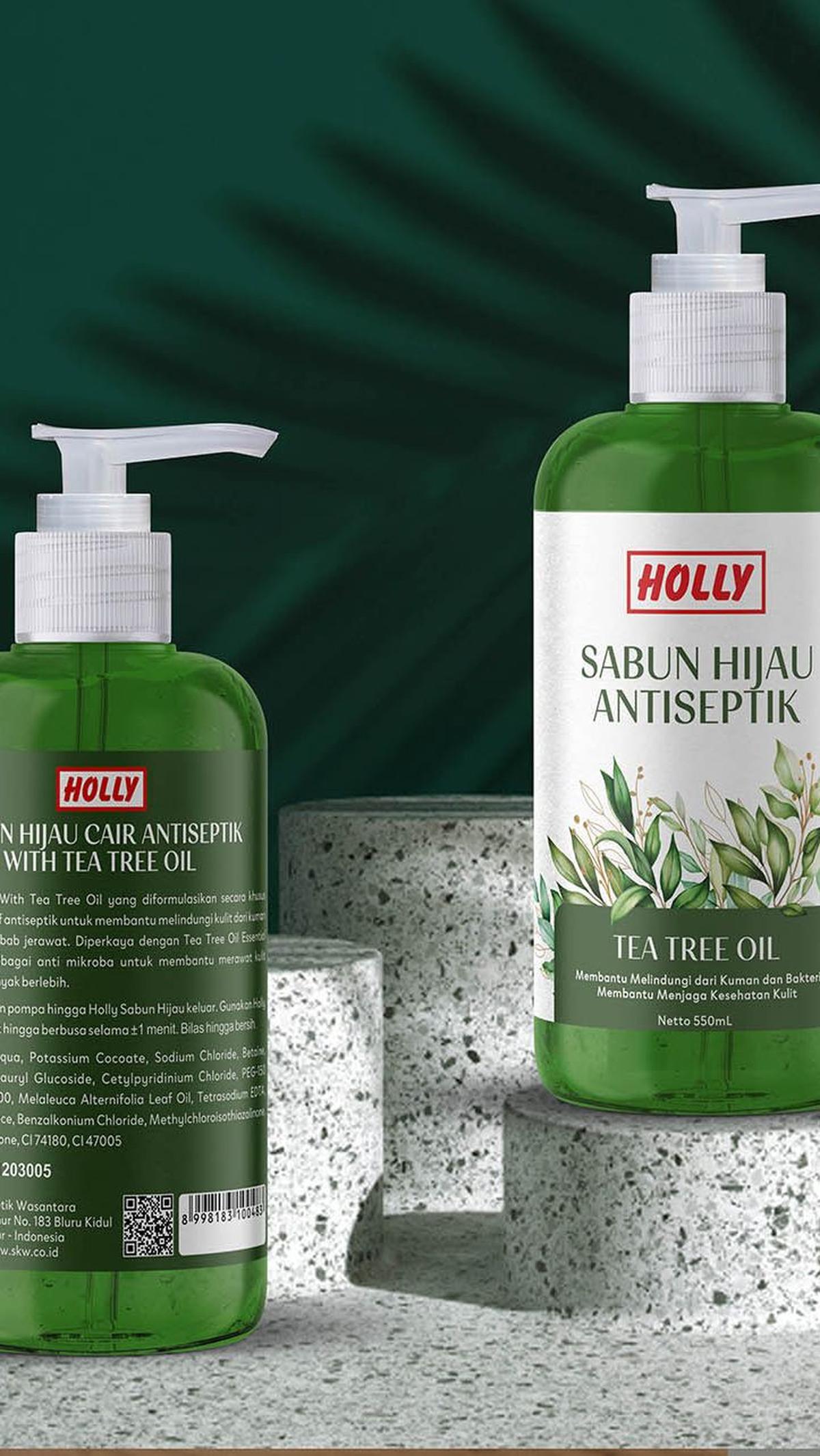10.&nbsp;Holly Sabun Hijau Cair Tea Tree Antiseptik
