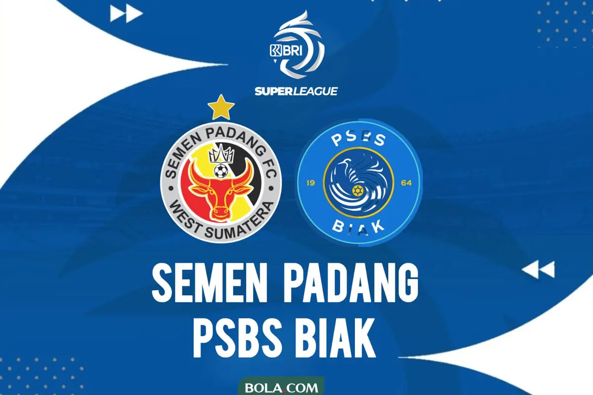 Semen Padang Vs PSBS Biak di BRI Super League 2025/2026