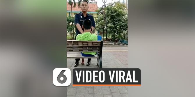 VIDEO: Viral, Rekaman Satpam Aniaya Pasien RSJ