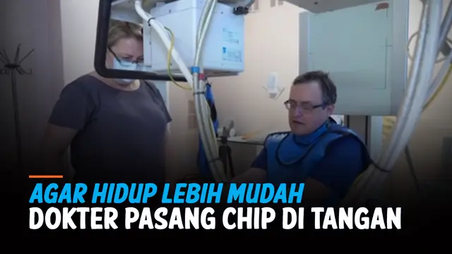 VIDEO: Dokter Rusia ini Pasang Chip di Tangan agar Hidupnya Lebih Mudah