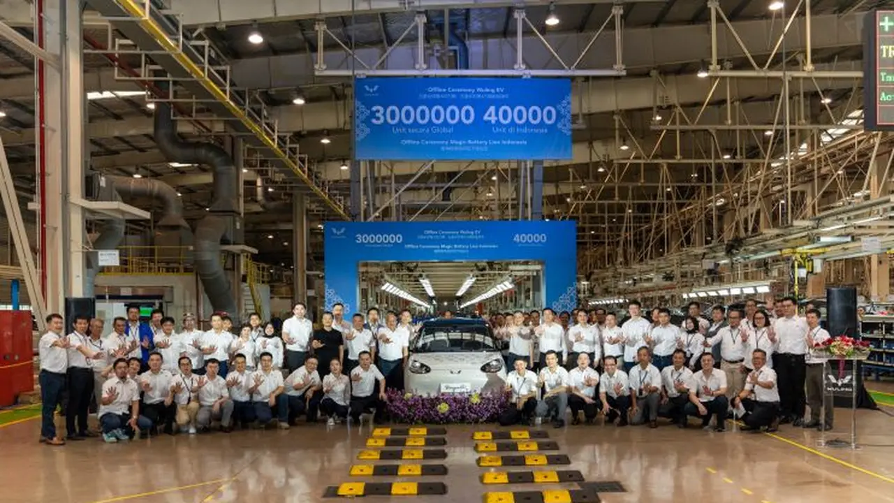 Wuling Produksi 3 Juta Unit Mobil Listrik di Dunia, Indonesia Sumbang 40 Ribu Unit (ist)