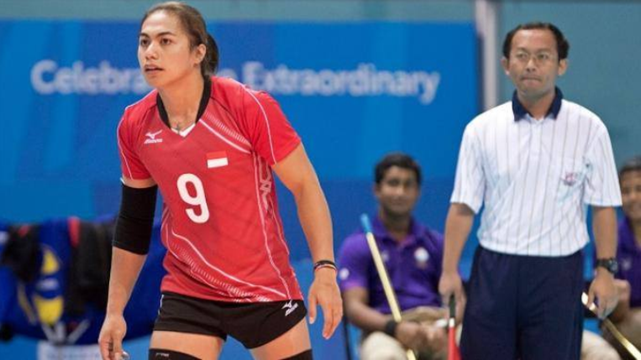 Aprilia, Pemain Voli Putri Bertubuh Macho