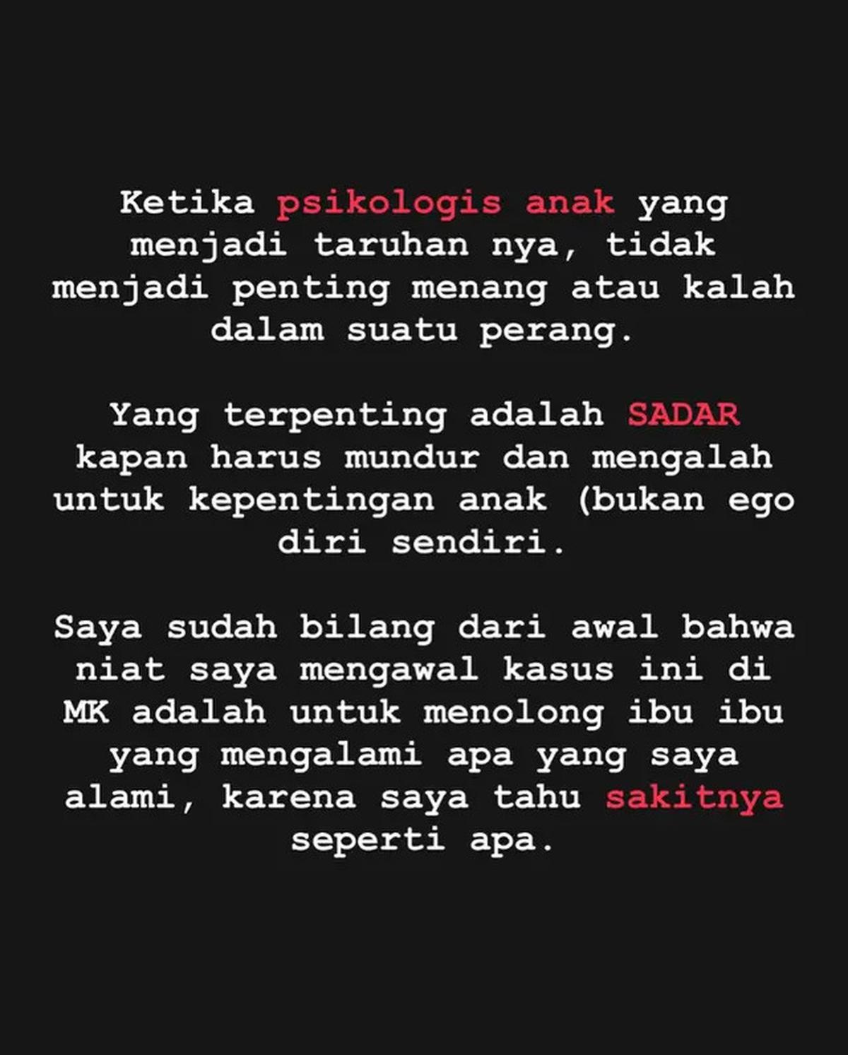 Alasan Tsania Marwa Tak Polisikan Atalarik Syach: Air Mata 7,5 Tahun Saya Ikhlaskan, Allahuakbar...