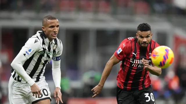 AC Milan Ditahan Imbang Udinese di San Siro