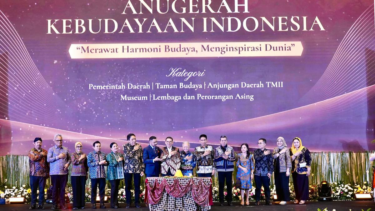 Daftar Pemenang Anugerah Kebudayaan Indonesia 2025 Tahap II, Museum hingga Warga Negara Asing