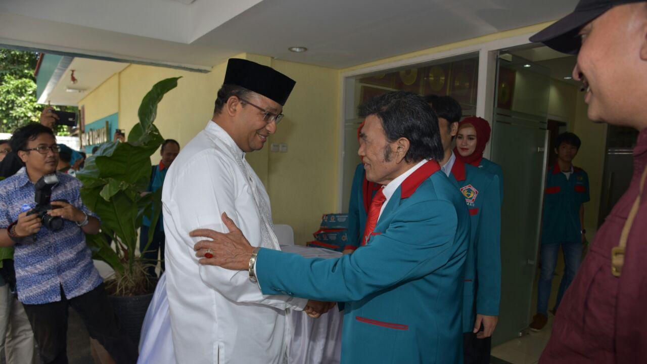 Anies Temui Rhoma Irama